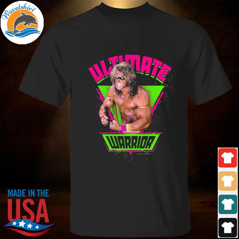 Navy The Ultimate Warrior Legends Graphic shirt