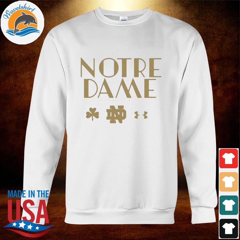 Notre Dame Fighting Irish Under Armour 2022 Shamrock Series Performance T- Shirt - White