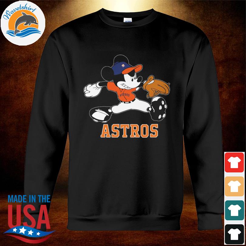 Mickey Mouse x Houston Astros Jersey White - Scesy