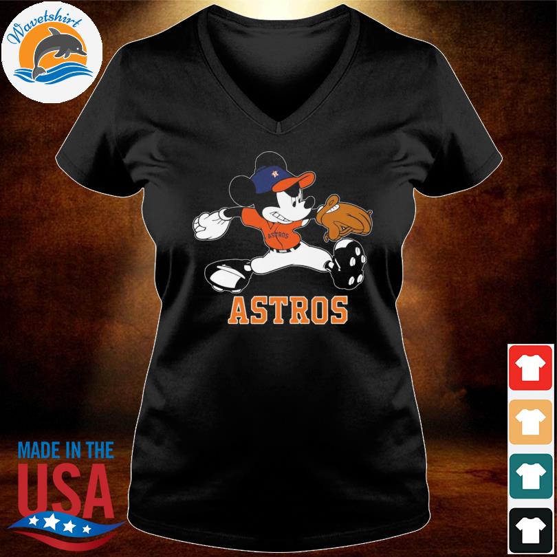 Houston Astros MLB Mickey Mouse player cartoon 2023 shirt, hoodie, sweater,  long sleeve and tank top
