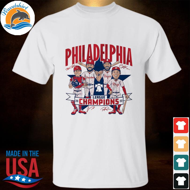 Philadelphia 2022 league champions caricature shirt