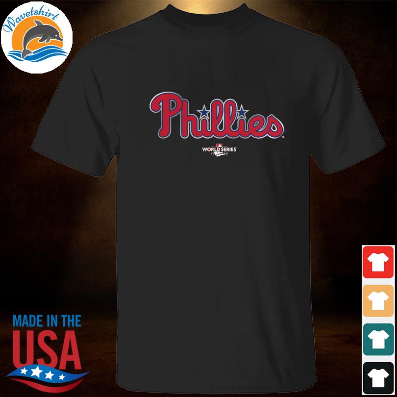 Philadelphia phillies nike 2022 world series logo black shirt, hoodie,  sweater, long sleeve and tank top