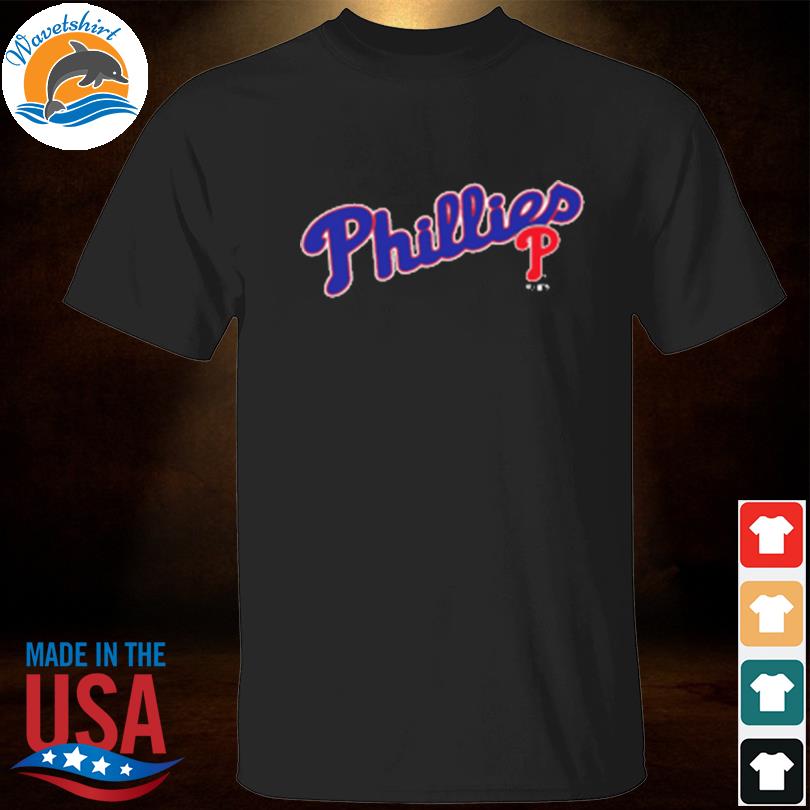 Philadelphia phillies royal plus size team scoop shirt