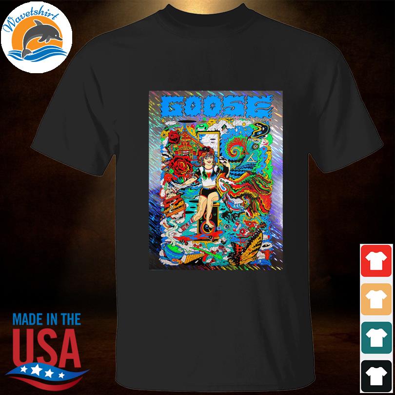 Poster lady goose moon foil 2022 shirt