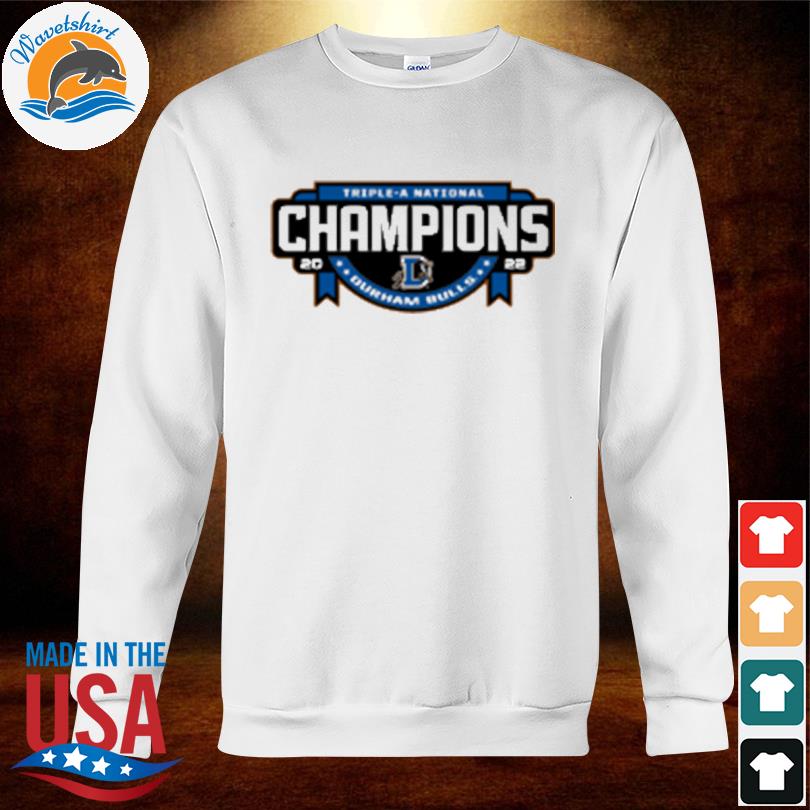 Champion Durham Bulls Gray Jersey T-Shirt