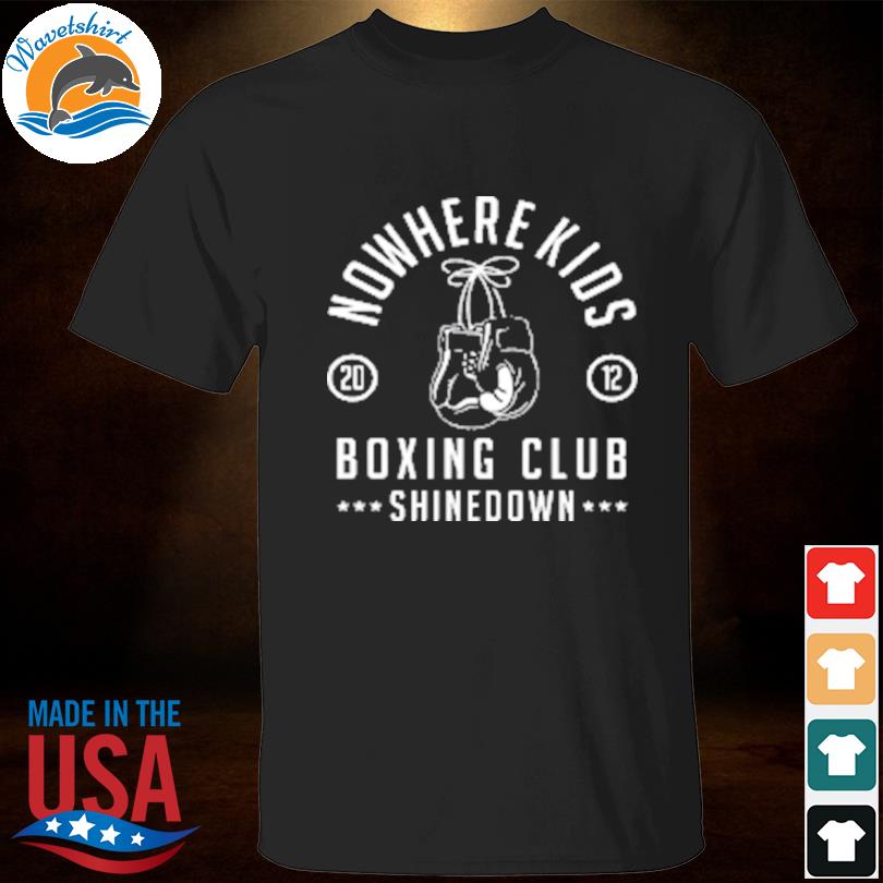Shinedown boxing club racerback shirt