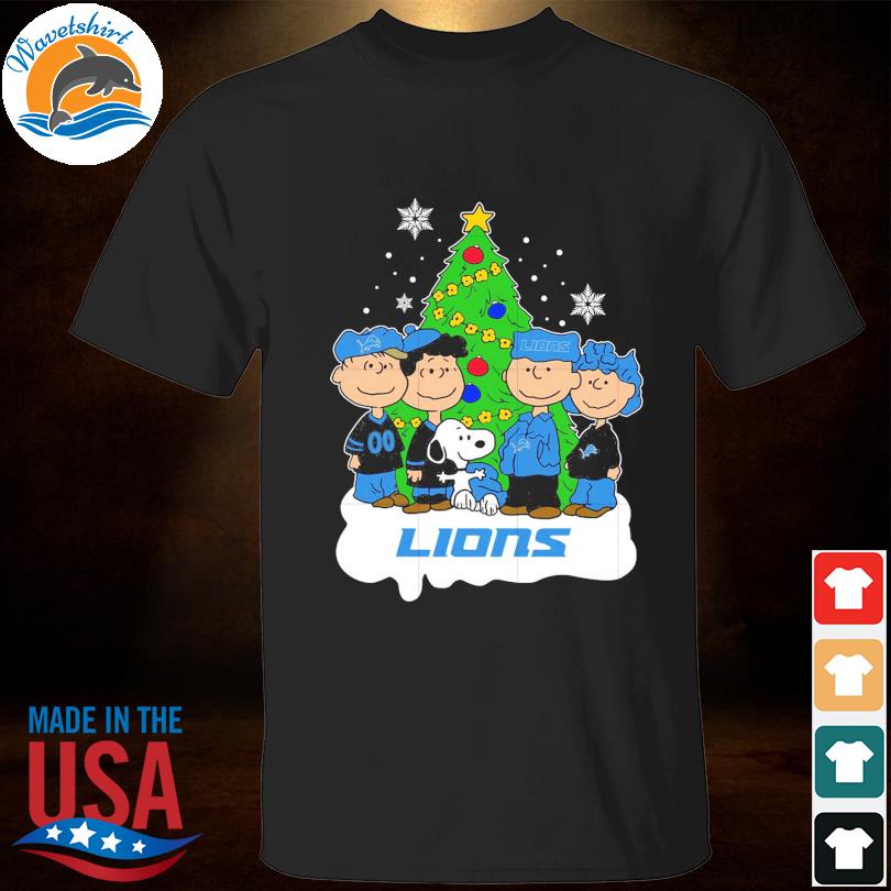 Snoopy the Peanuts detroit lions Christmas sweater
