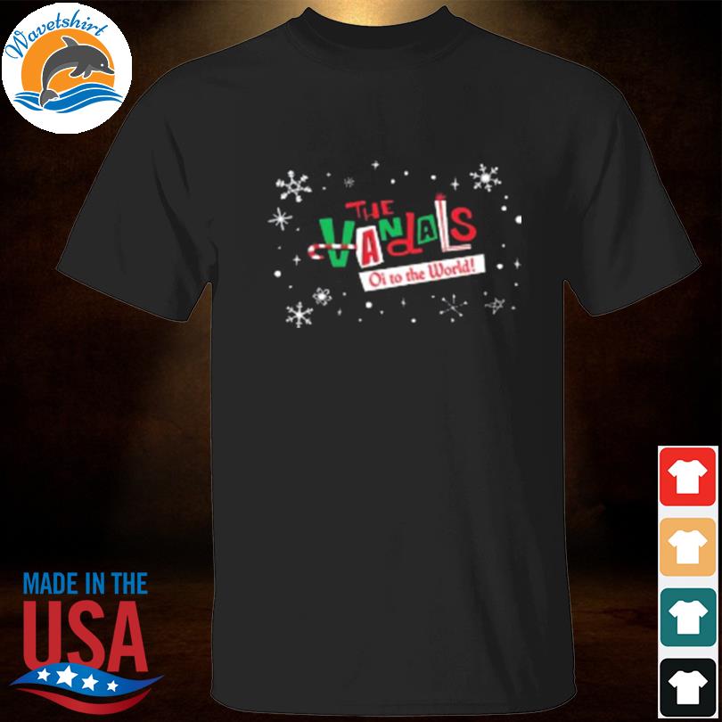 The vandals special Christmas oi to the world sweater