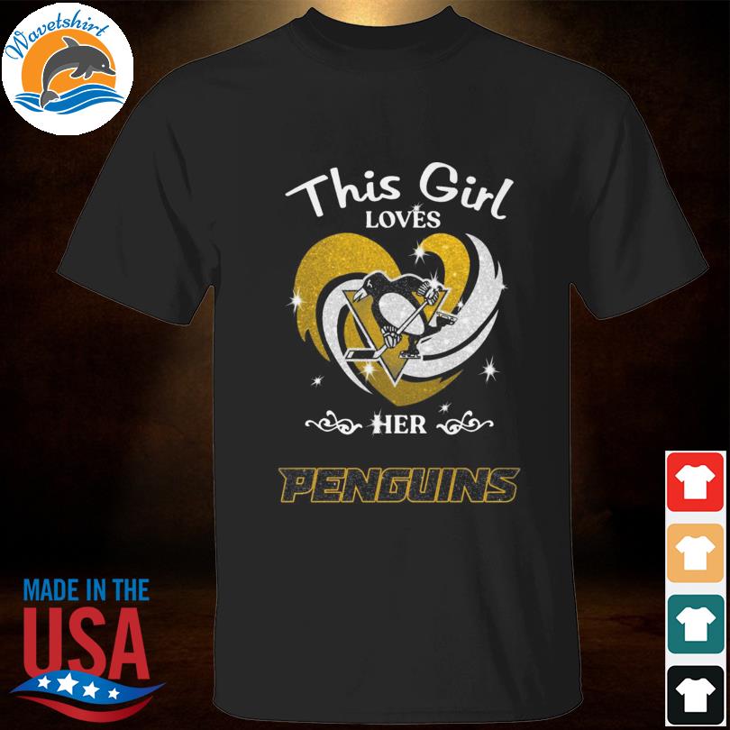 This girl loves her Pittsburgh Penguins 2022 shirt