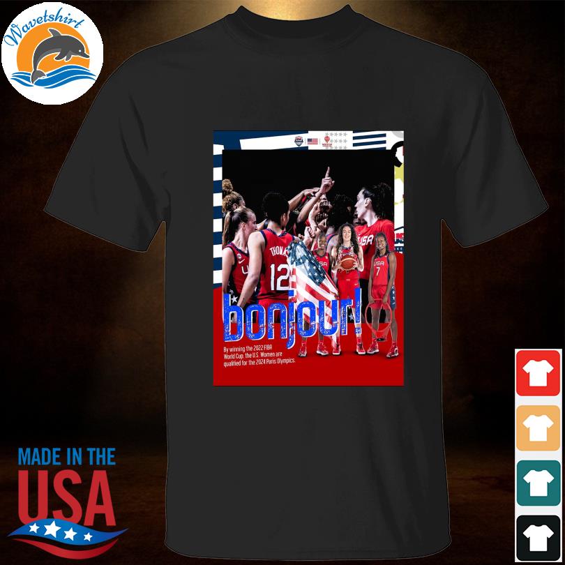 Usa basketball are qualified 2024 paris olympics shirt