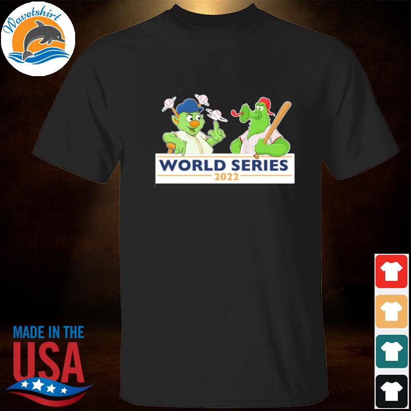 World Series 2022 Phillies Astros World Series mascot shirt