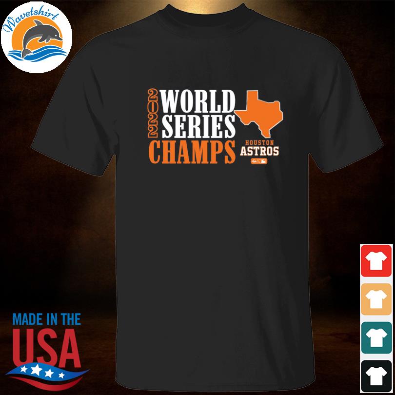2022 World series champs Houston Astros Map shirt
