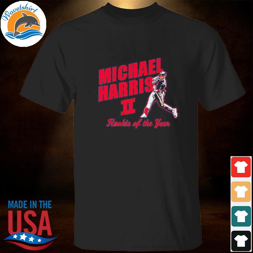 Atlanta Braves Michael Harris II Rookie of the Year T Shirt size S-3XL