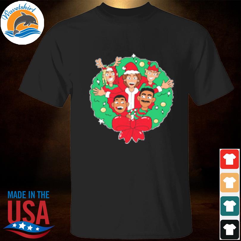 Baylen levine wreath Christmas sweater