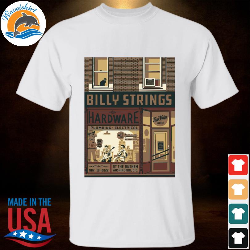 Billy string hardware millwork tools pants at the anthem washington DC november 18 2022 shirt