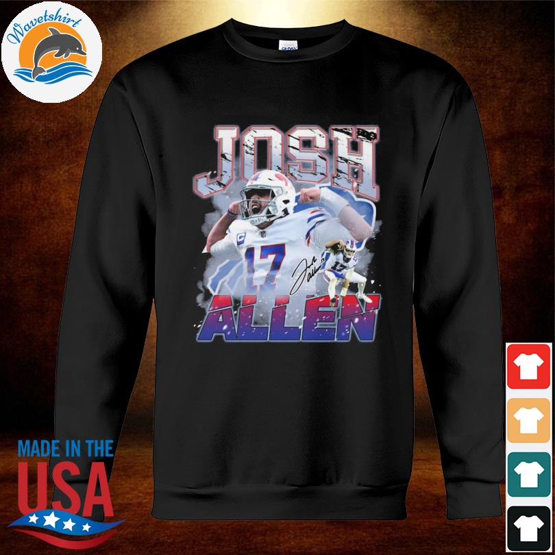 Buffalo Bills Josh Allen 2022 signature shirt, hoodie, sweater