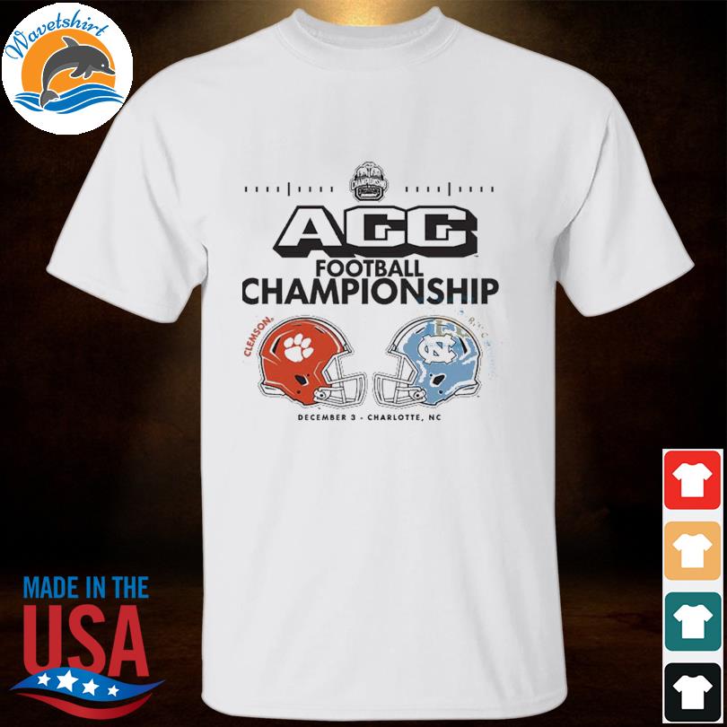 Clemson Vs North carolina Acc football champioship shirt