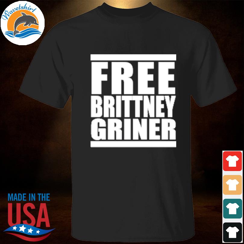 Free brittney griner logo shirt