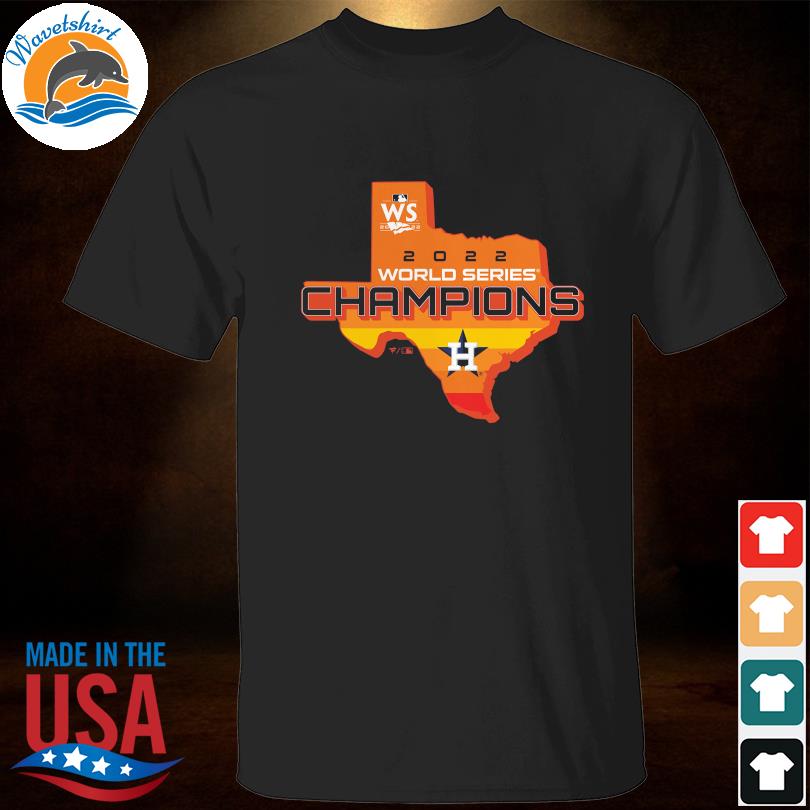 Hou Astros World Series 2022 Champion with Texas Map T-Shirt