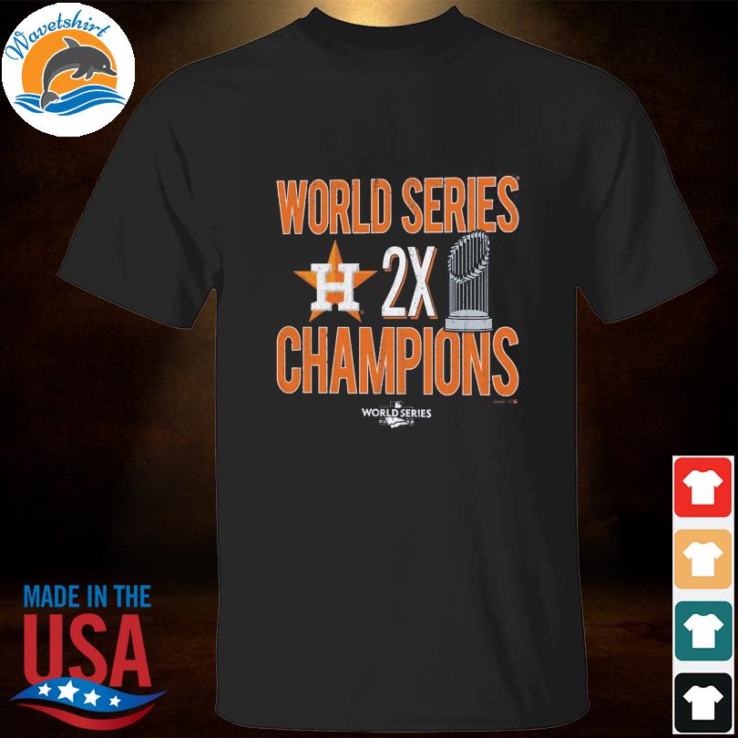 Houston Astros 2X World Series Champions shirt