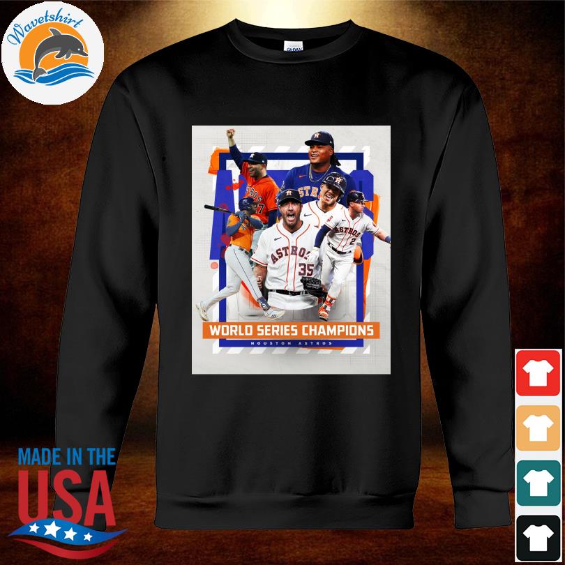 Houston Astros Two-Time World Series Champions Gold shirt, hoodie, sweater,  long sleeve and tank top