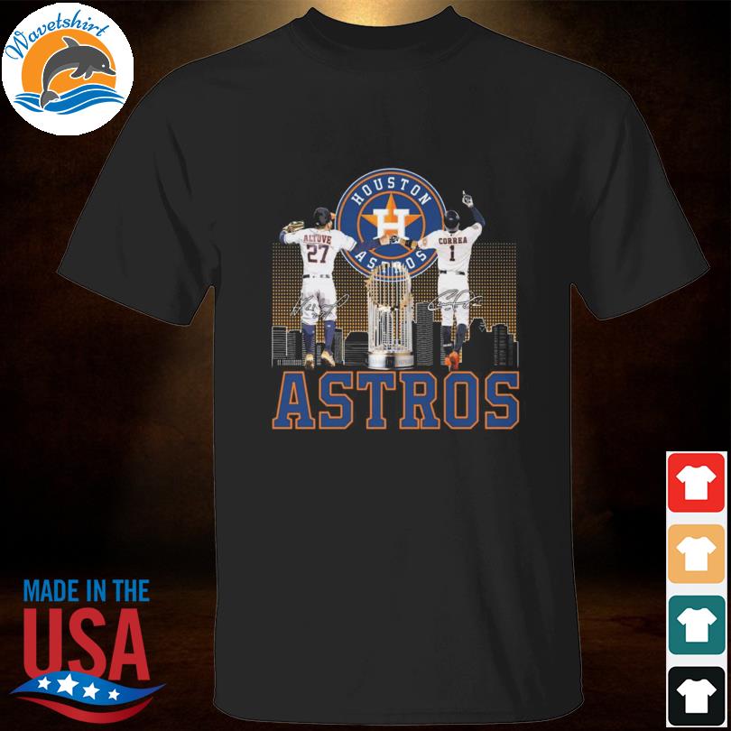 Jose Altuve And Carlos Correa Love Y'all T-shirt, A Tribute To Houston  Astros' Dynamic Duo - Olashirt