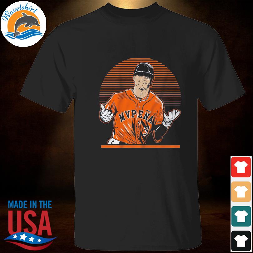Houston Astros Jeremy peña mvpeña shrug shirt