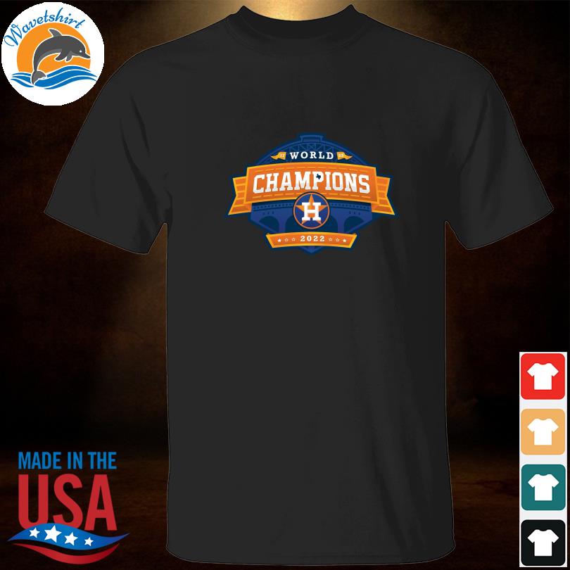 Houston astros logo world champions 2022 shirt