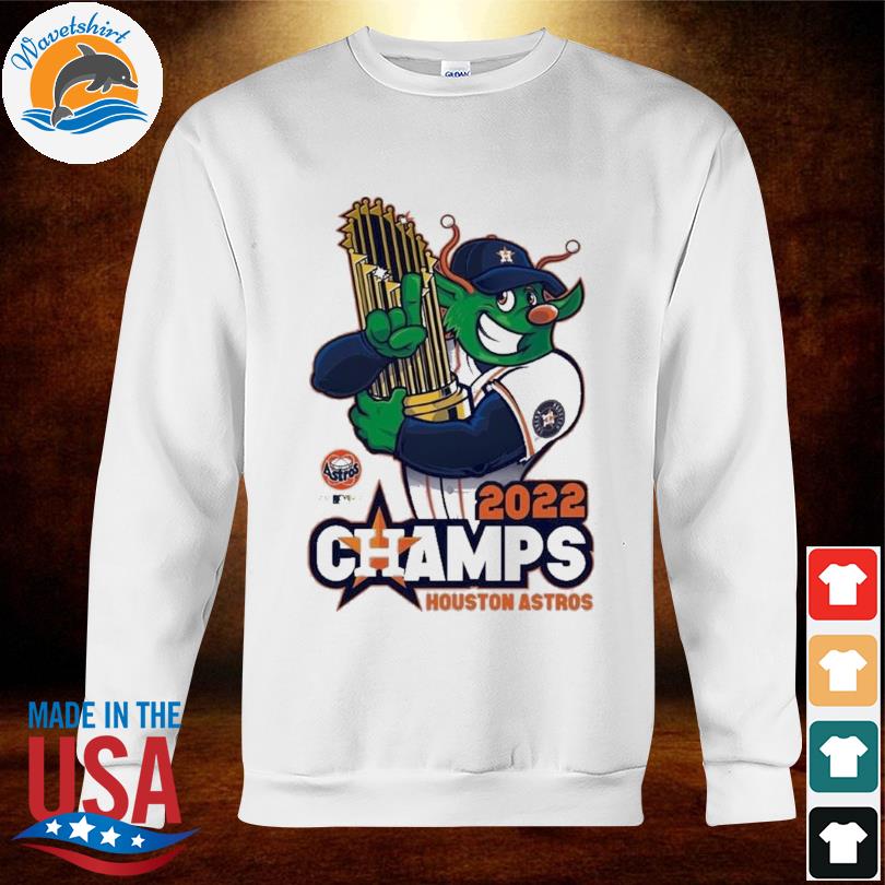 Official Houston Astros Orbit Mascot World Series 2022 Champions Mlb  Shirt,Sweater, Hoodie, And Long Sleeved, Ladies, Tank Top