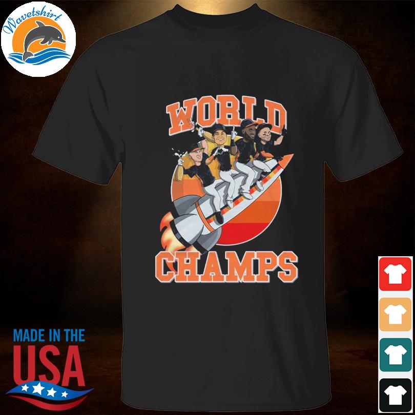 Houston astros team rocket world champs 2022 shirt