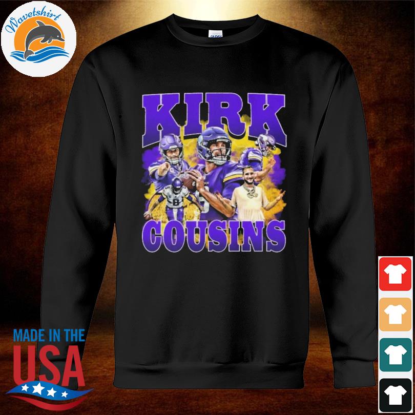 Kirk Cousins Minnesota Vikings 2022 shirt, hoodie, sweater, long sleeve and tank  top