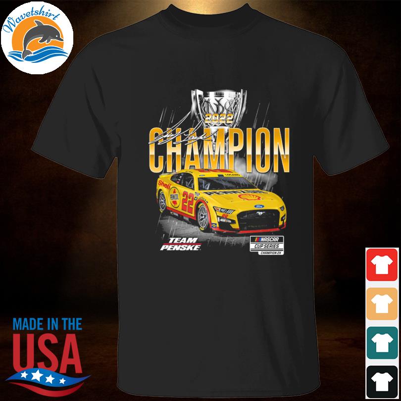 Logano 2022 champion Team Penske signature shirt