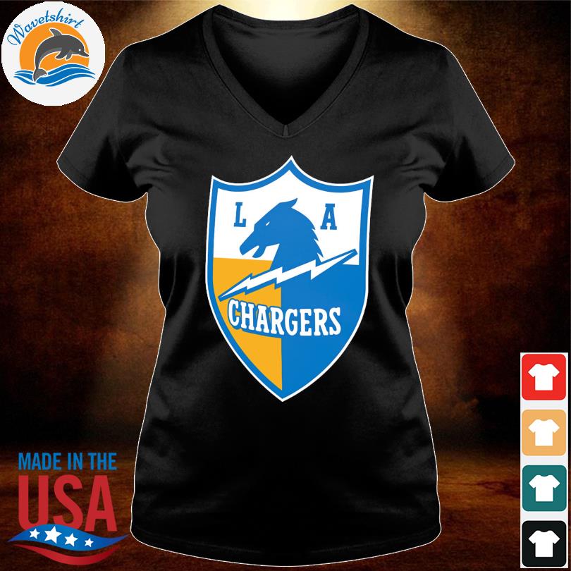 Los Angeles Chargers - Vintage Shield Logo NFL Long Sleeve T-Shirt ::  FansMania