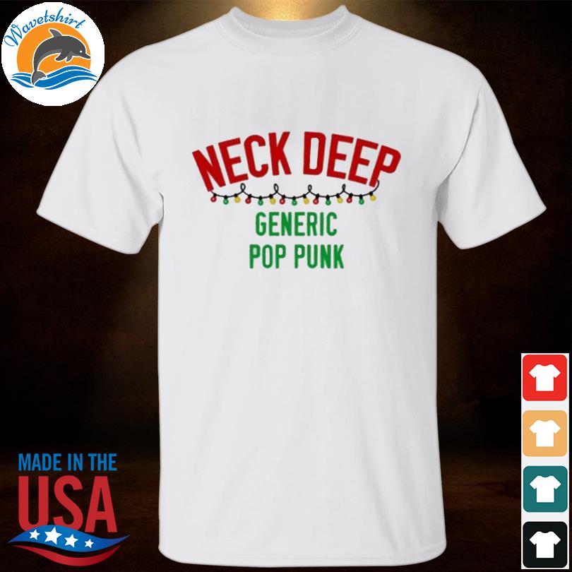 Neck deep generic pop punk Christmas sweater