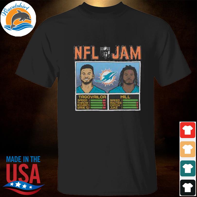 Nfl Jam Miami Dolphins tagovailoa and hill 2022 shirt