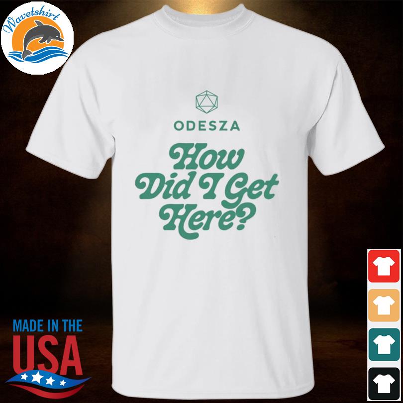 Odesza how did I get here shirt