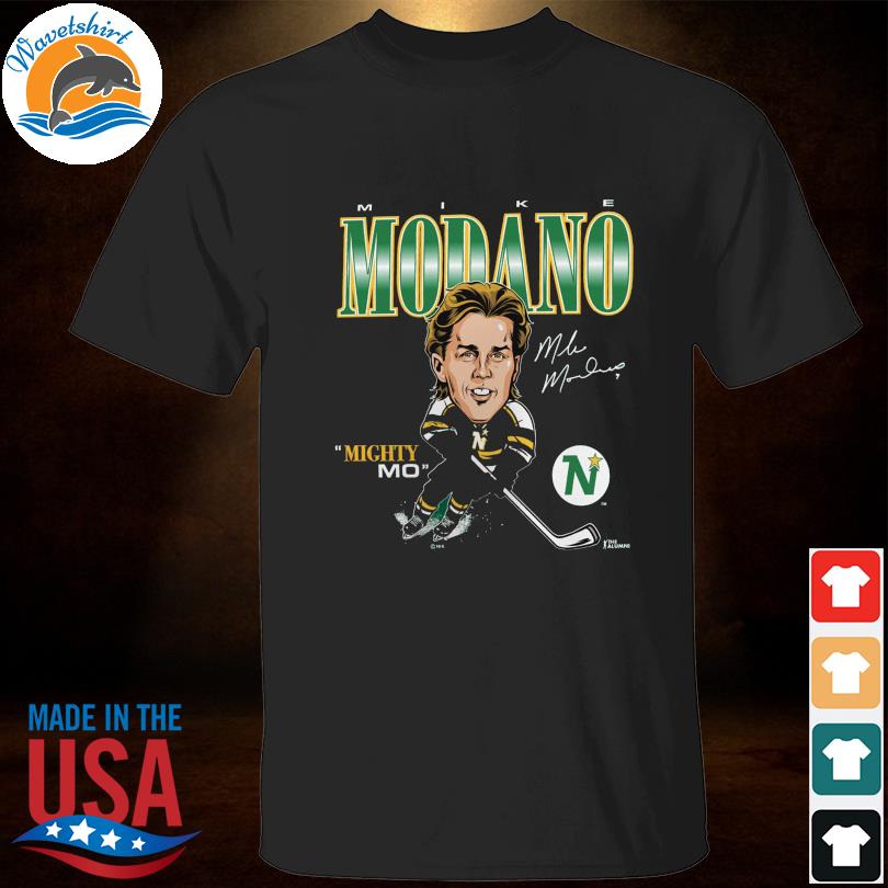 Official Minnesota north stars mike modano player caricature Minnesota Modano Signature shirt