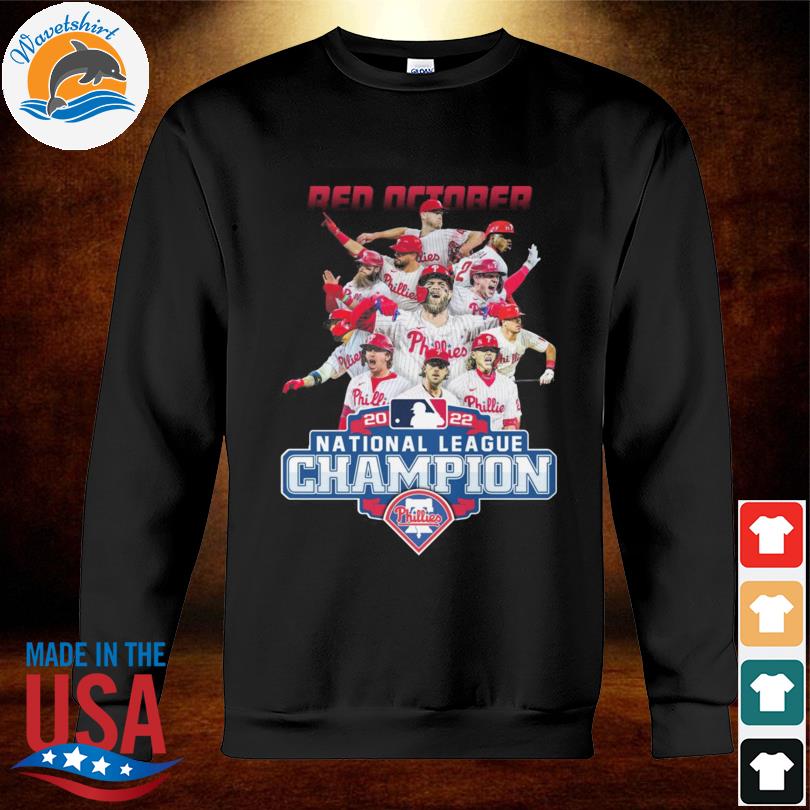 Official Philadelphia Phillies 2022 National League Champions Shirt,  hoodie, sweater, long sleeve and tank top