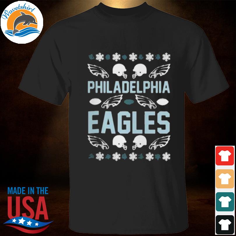 Philadelphia Eagles Christmas Bal Snowflake Pattern Winter Ugly