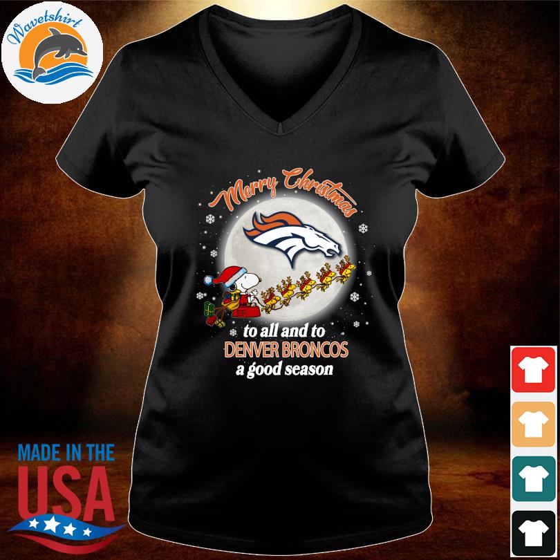 Snoopy Denver Broncos Christmas shirt, hoodie, sweater, long sleeve and  tank top