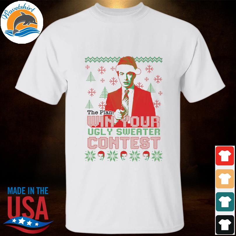 Santa the plan win your ugly sweater contest Christmas sweater