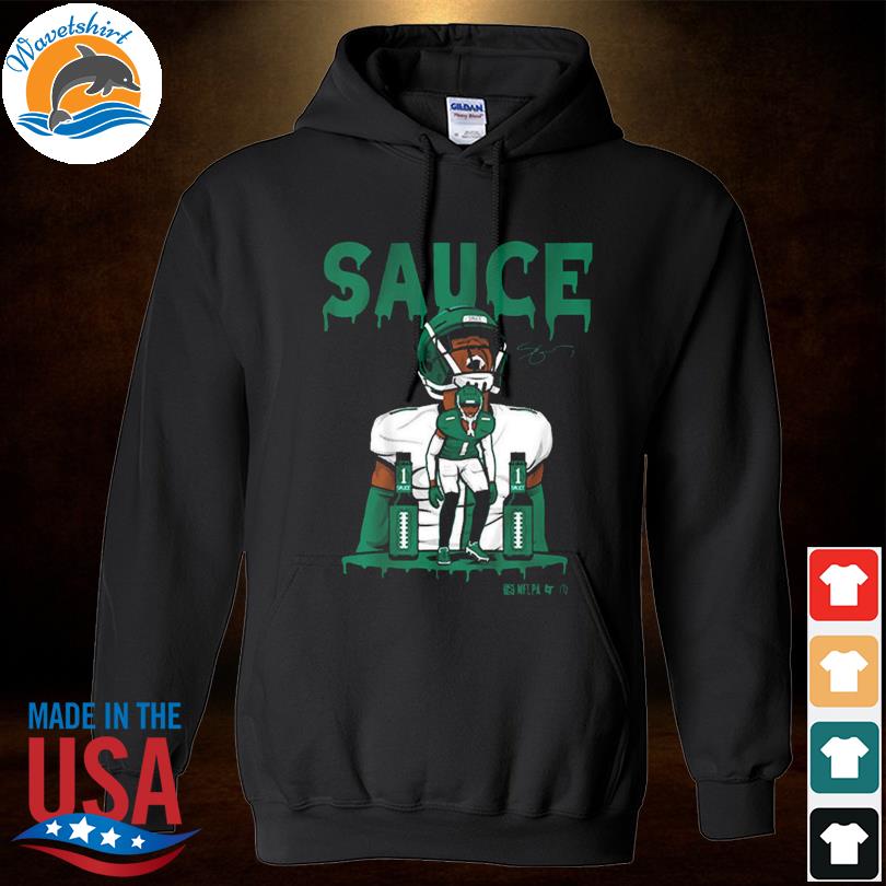 Sauce Gardner 1 New York Jets player football poster shirt, hoodie,  sweater, long sleeve and tank top