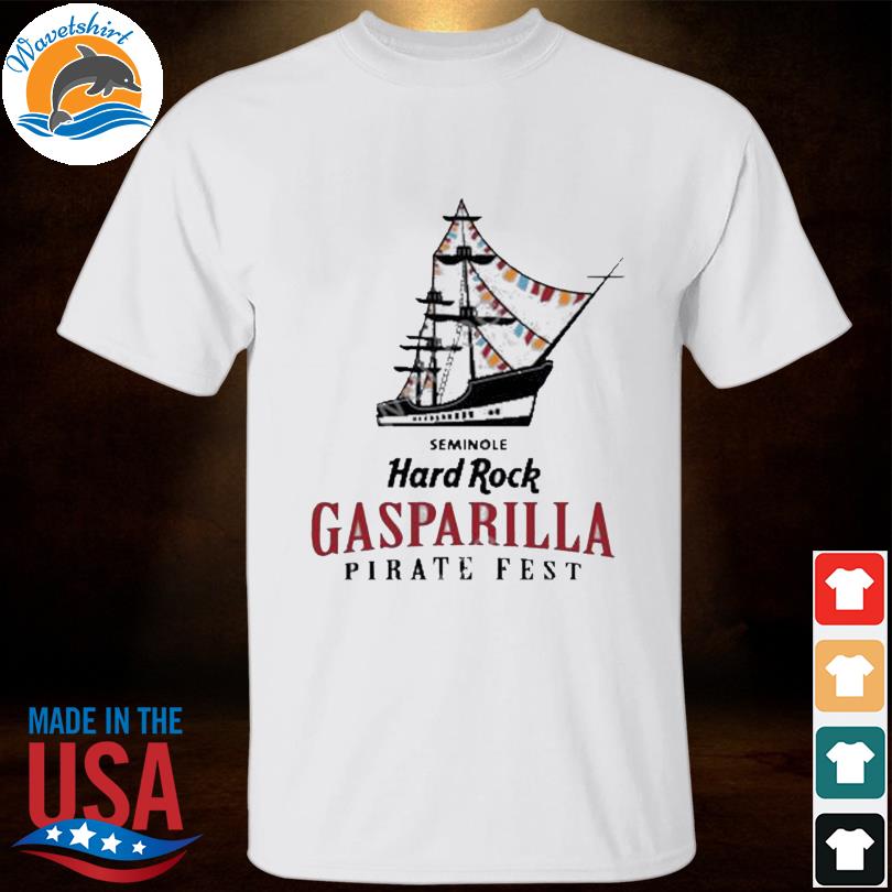 Seminole hard rock gasparilla pirate fest shirt