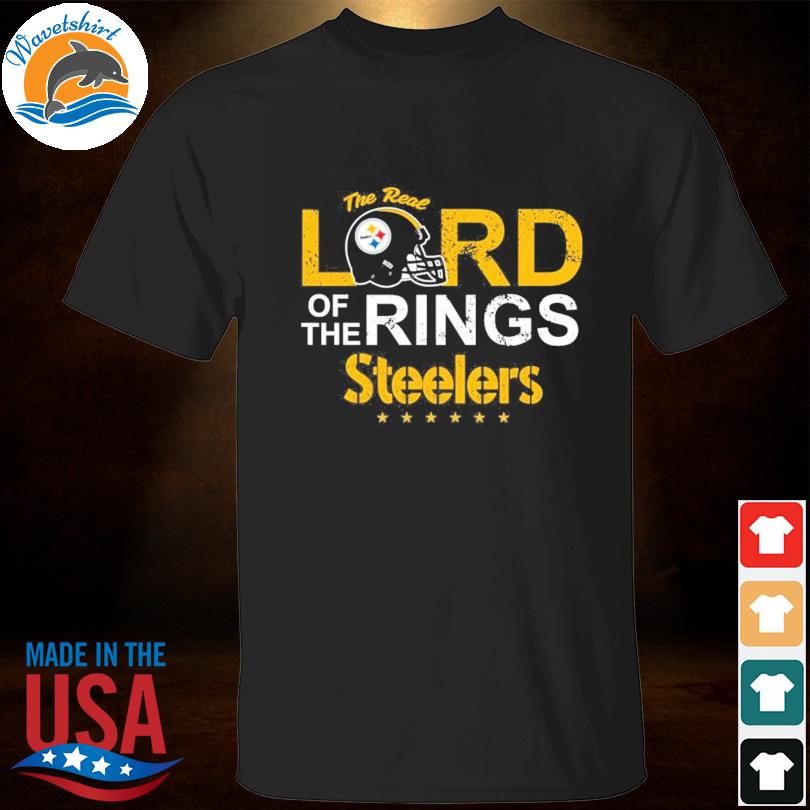 The Real Lord Of The Rings Pittsburgh Steelers T Shirts – Best