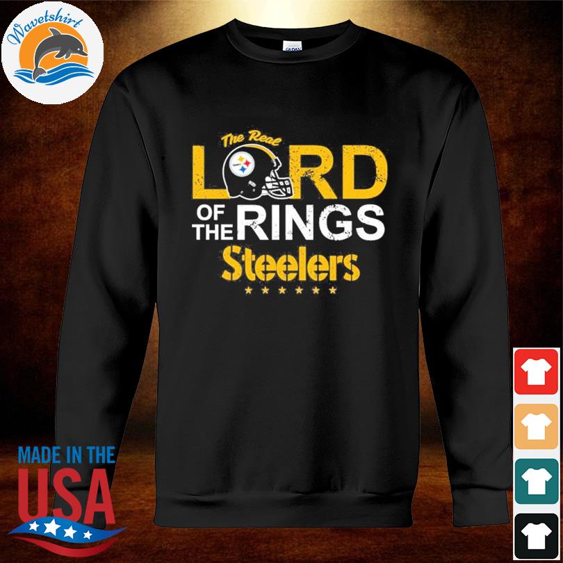 The real lord of the rings Pittsburgh steelers shirt, hoodie, sweater, long  sleeve and tank top