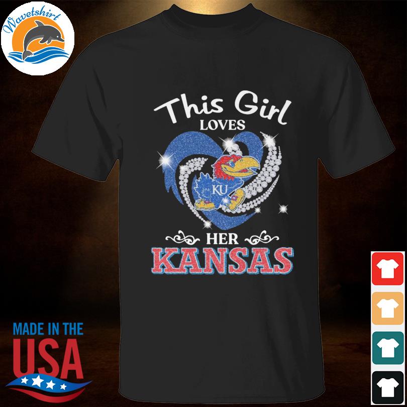 This is loves her Kansas Jayhawk logo 2022 shirt