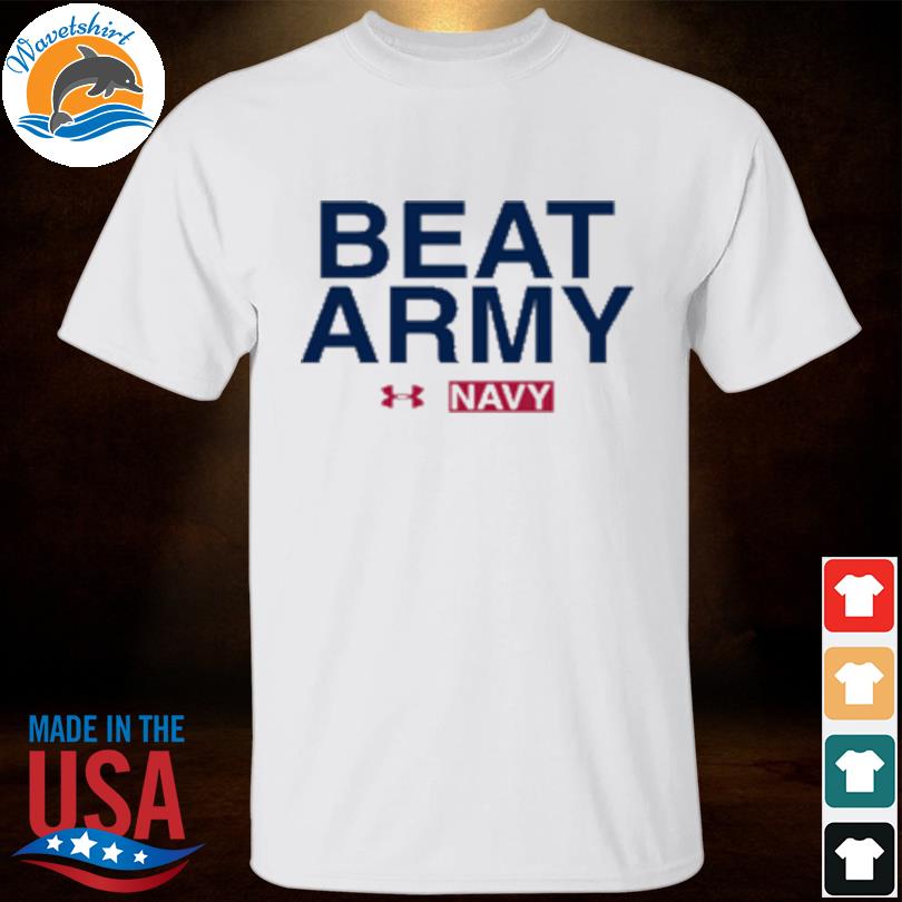 Under armour 2022 navy midshipmen special games beat army shirt