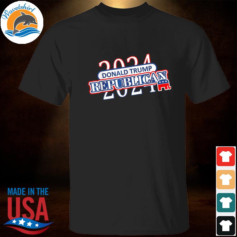 Vote Donald Trump for president republican presidency 2024 shirt
