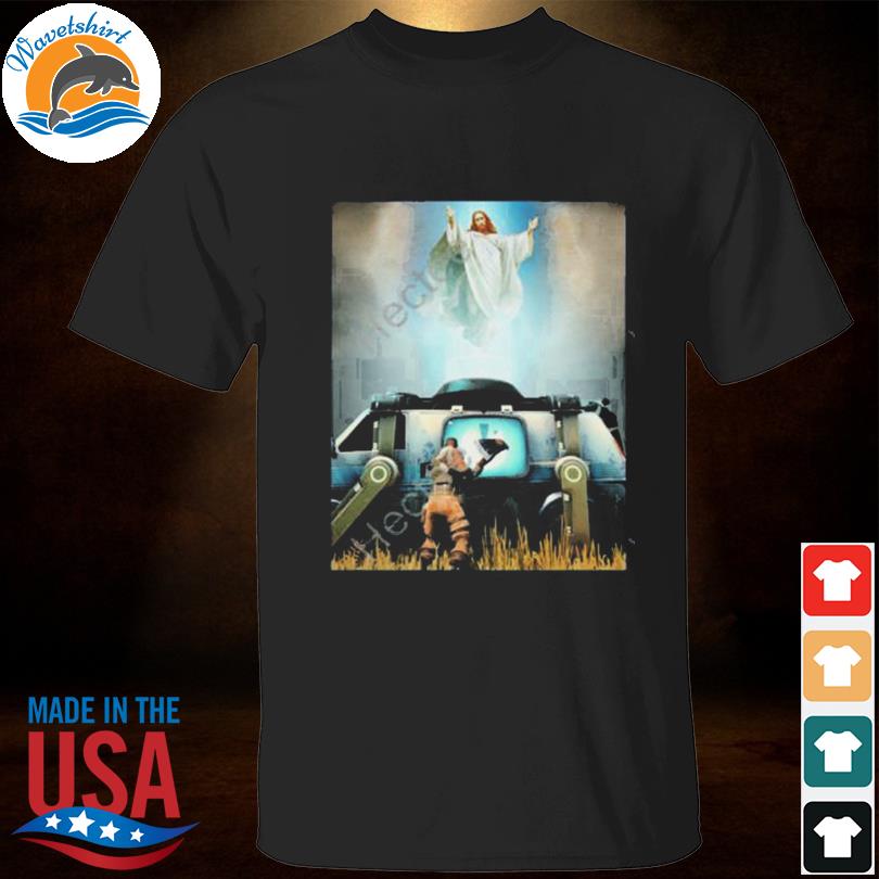 Wearable clothing merch jesus resurrection x fortnite shirt