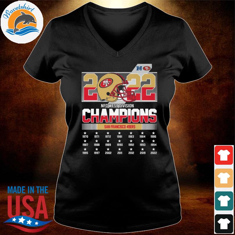 San Francisco 49Ers 2022 NFC West Champions 2012 2019 2022 shirt, hoodie,  sweater, long sleeve and tank top